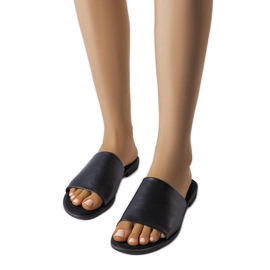 Evento Schwarze elegante Hausschuhe von Mainville