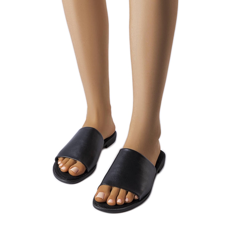 Evento Schwarze elegante Hausschuhe von Mainville