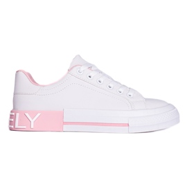 Klassische weiße Sportschuhe von Shelovet