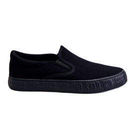 Damen Sneakers Slip-On Big Star LL274392 Schwarz