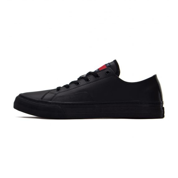 Schuhe Tommy Hilfiger Lace Vulc Ess M EM0EM01047 Bds schwarz