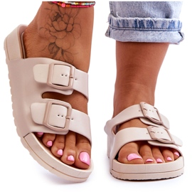 PS1 Vertigo Beige Plateauschuhe für Damen