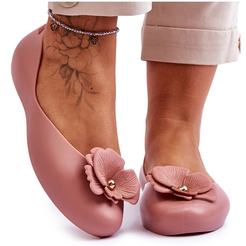 Duftende Ballerinas für Damen ZAXY LL285002 Nude rosa