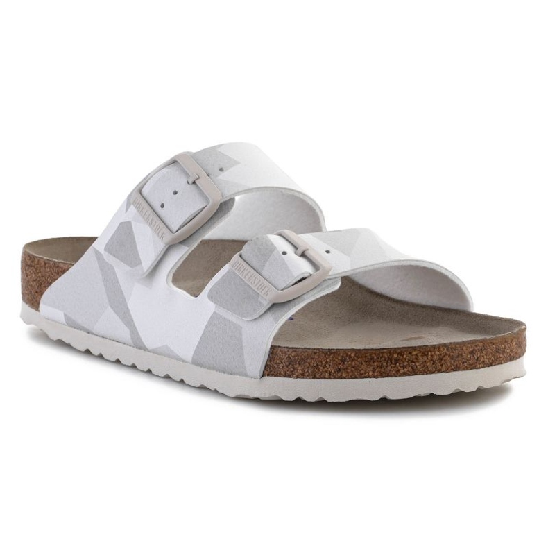 Birkenstock Arizona Desert Soil Geo M 1024881 Hausschuhe weiß