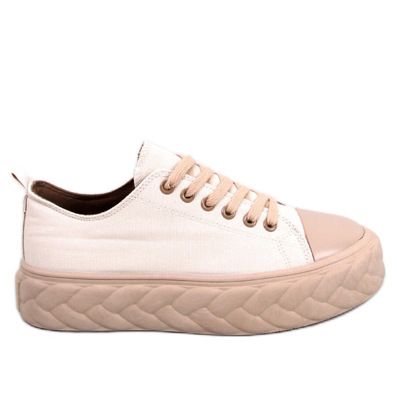Damenturnschuhe Winnie BEIGE/BEIGE