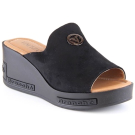 Vinceza W 10907 Keilsandalen schwarz