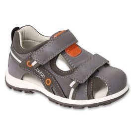 Befado Kinderschuhe grau 170P073