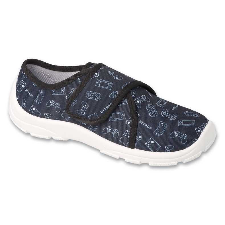 Befado Kinderschuhe 974Y510 weiß schwarz