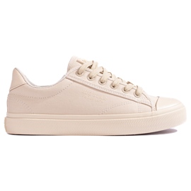 Beige Damenturnschuhe Big Star LL274094