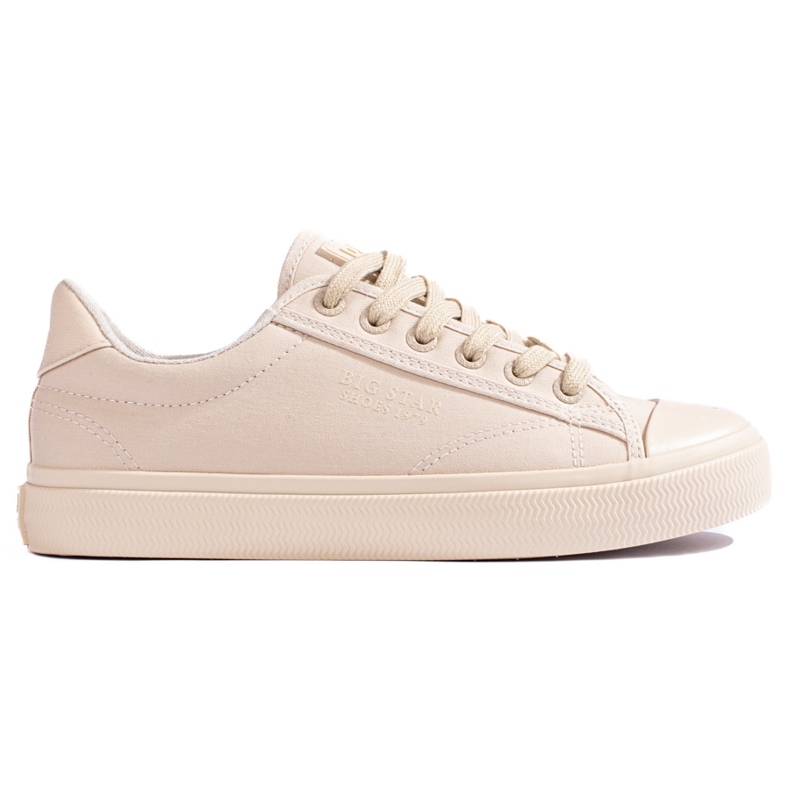 Beige Damenturnschuhe Big Star LL274094