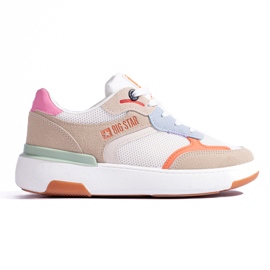 Mehrfarbige Turnschuhe für Damen Big Star LL274437