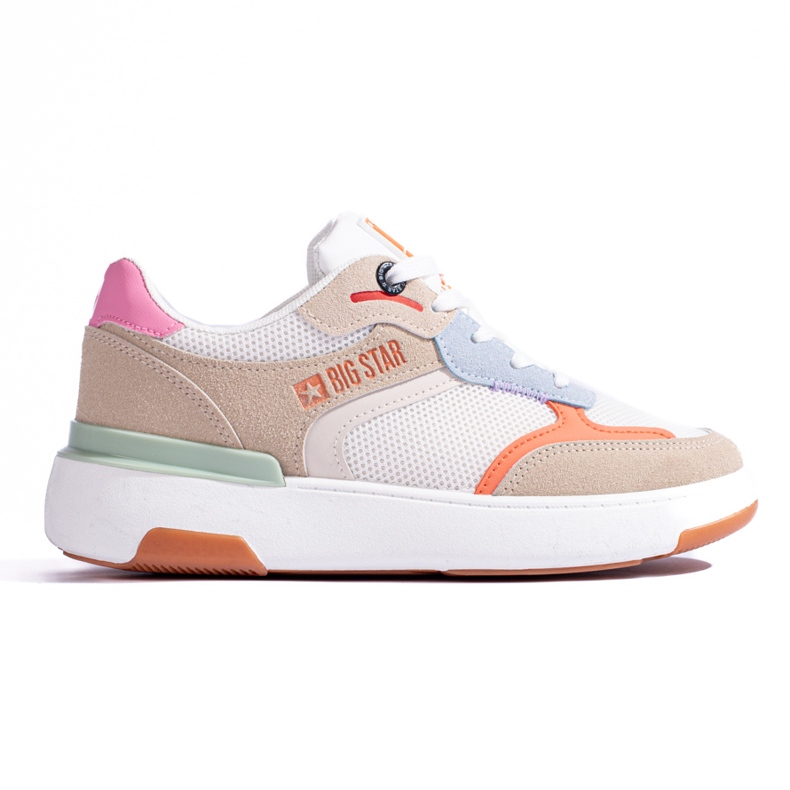 Mehrfarbige Turnschuhe für Damen Big Star LL274437