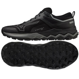 Laufschuhe Mizuno Wave Ibuki 4 GTX M J1GJ225901 schwarz