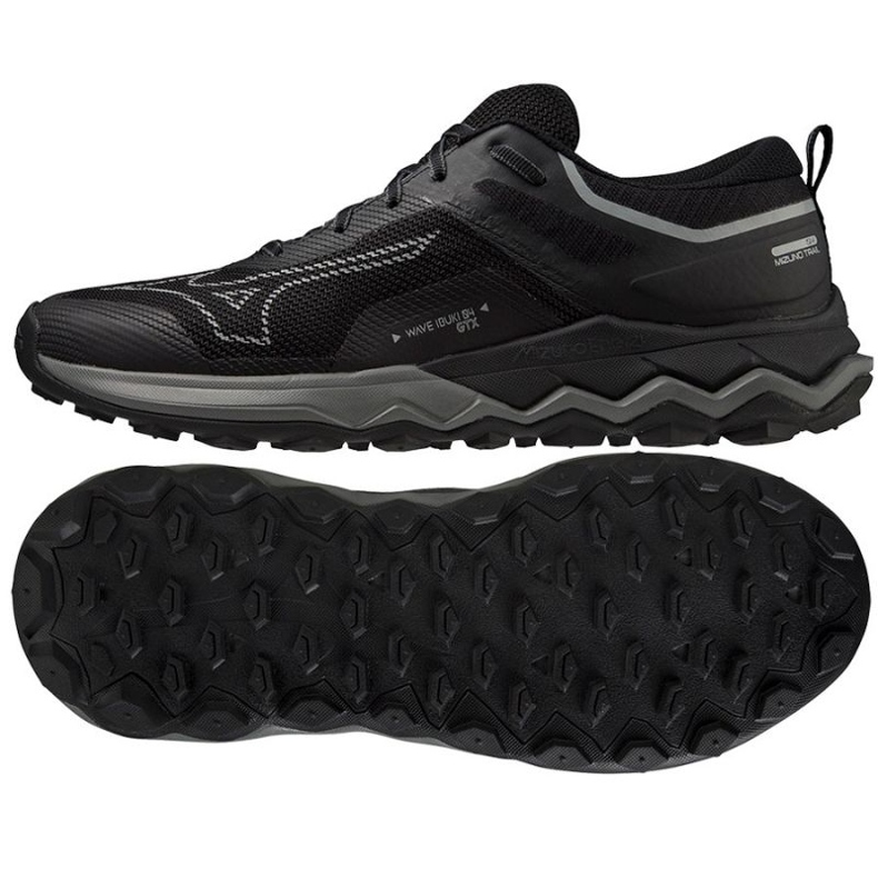 Laufschuhe Mizuno Wave Ibuki 4 GTX M J1GJ225901 schwarz