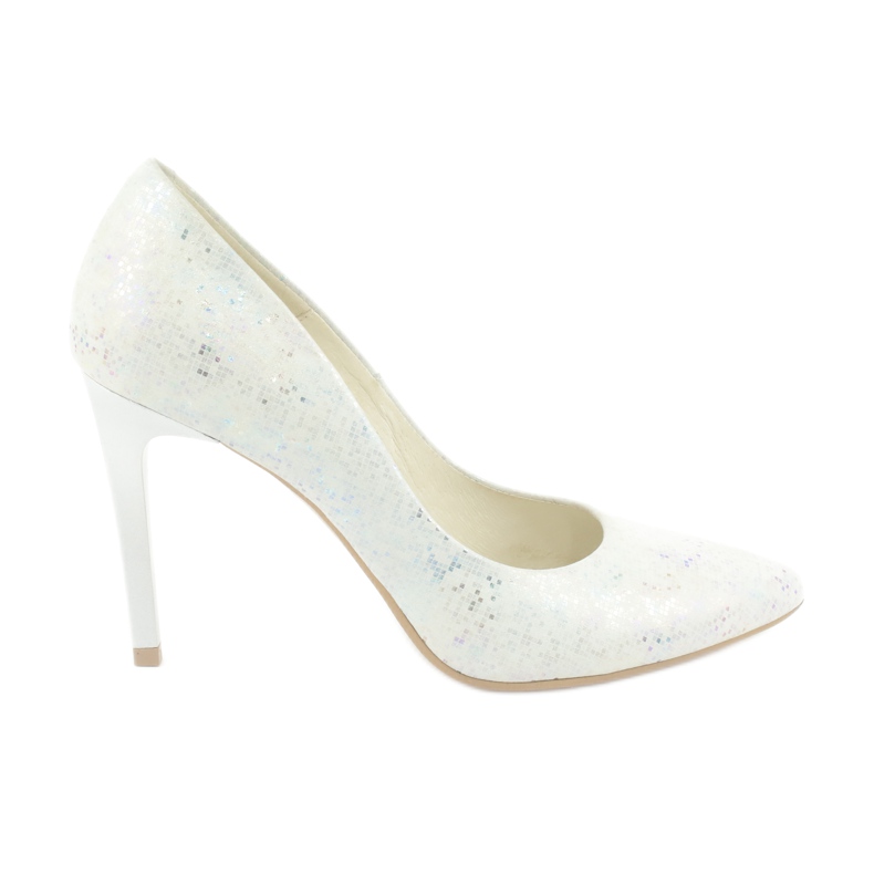 Espinto Pumps schimmernd C-456/96 weiß mehrfarbig