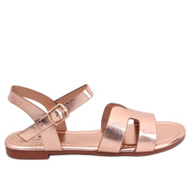 Forney Champagne Damensandalen golden