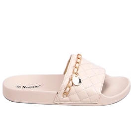 PA1 Travis Beige Chanel Hausschuhe