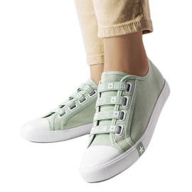 Grüne Sneaker zum Hineinschlüpfen von Big Star HH274097