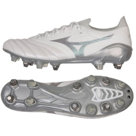 Schuhe Mizuno Morelia Neo Iii Elite Sg M P1GC239104 grau silber-