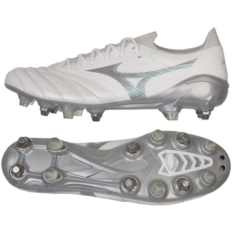 Schuhe Mizuno Morelia Neo Iii Elite Sg M P1GC239104 grau silber-