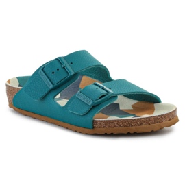 Birkenstock Arizona Kids Desert Soil Jr 1024530 Hausschuhe blau