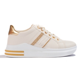 Shelovet beige Damen Sportschuhe