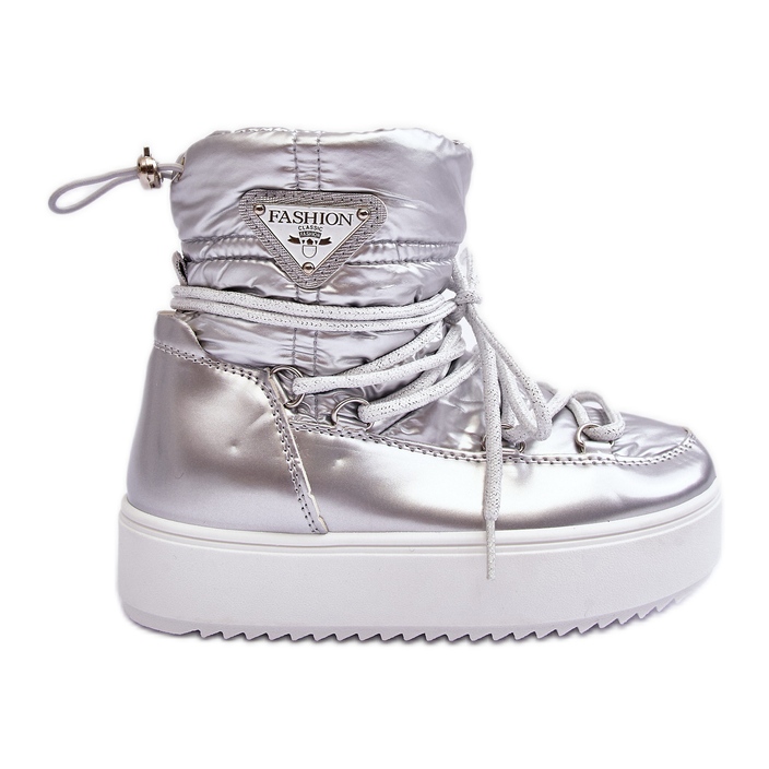 Isolierte Kinder-Schneestiefel Silber Colina silber-