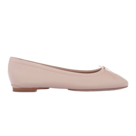 Marco Shoes Passo Ballettschuhe beige