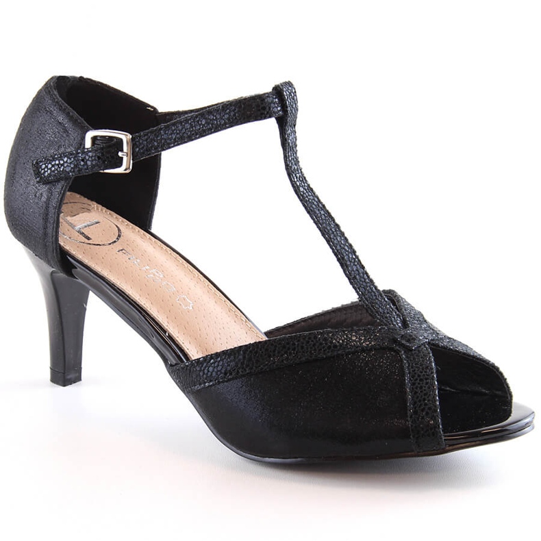 Schwarze Sandaletten für Damen Filippo DS1360