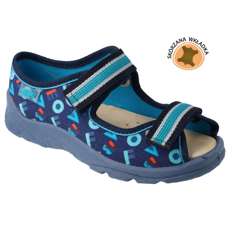 Befado Kinderschuhe 869Y165 blau
