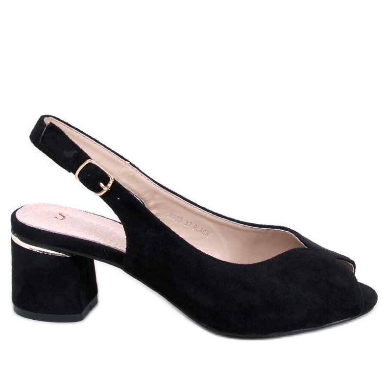 BM Venus Schwarze Sandaletten