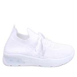 Dambro H/WHITE Sockensportschuhe weiß