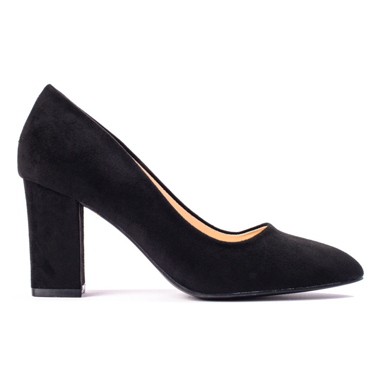 Schwarze Pumps mit Absatz für Damen von Shelovet