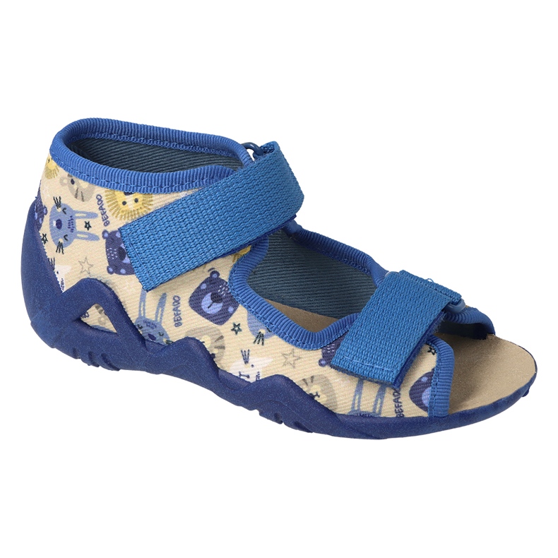 Befado gelbe Kinderschuhe 350P040 beige