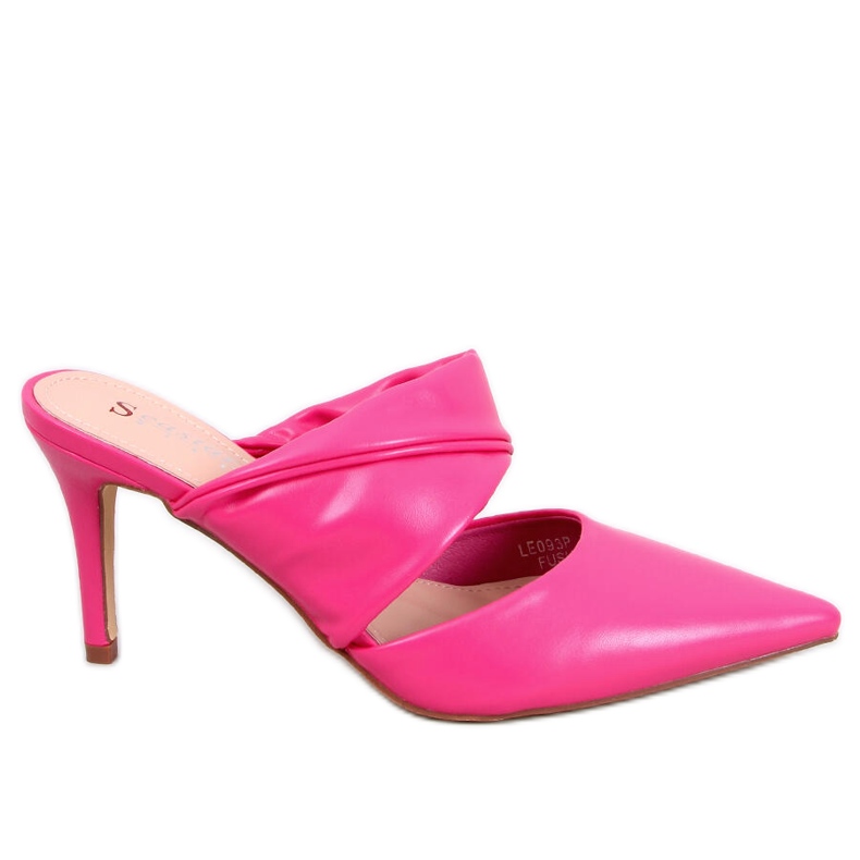 Charisse Fuchsia Pantoletten mit Stiletto-Absatz rosa