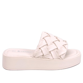 BM Keilsandalen Inaba Beige