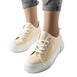 Lee Cooper LCW-23-31-1808L beige Turnschuhe