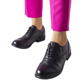 Schwarze Schuhe LS5379 Schwarz