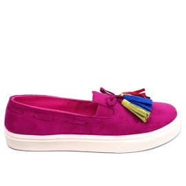 Salma Fuchsia Spring Sneakers mit Quasten rosa