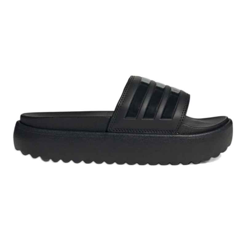 Hausschuhe adidas Adilette Platform W HQ6179 schwarz