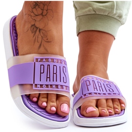 Sporthausschuhe für Damen Purple Sunrise lila