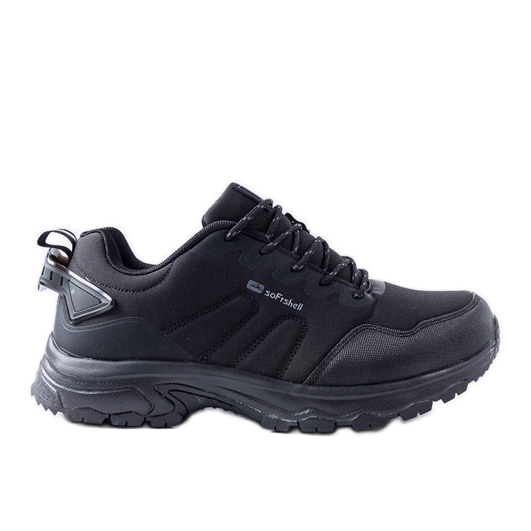 McBraun Batard schwarze Trekkingschuhe