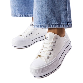 Lee Cooper LCW-22-31-0842L weiße Turnschuhe