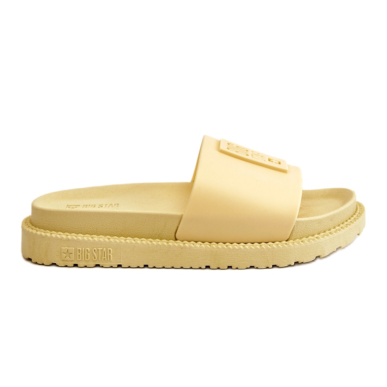 Damenhausschuhe Big Star JJ274A305 Gelb