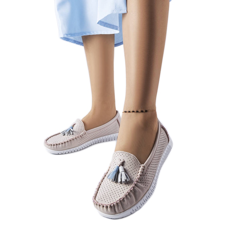 Maryville rosa Lederschuhe