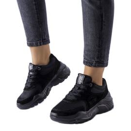 Big Star JJ274A113 schwarze Turnschuhe