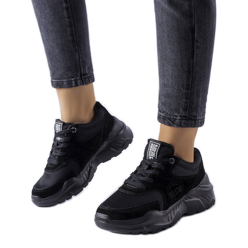 Big Star JJ274A113 schwarze Turnschuhe