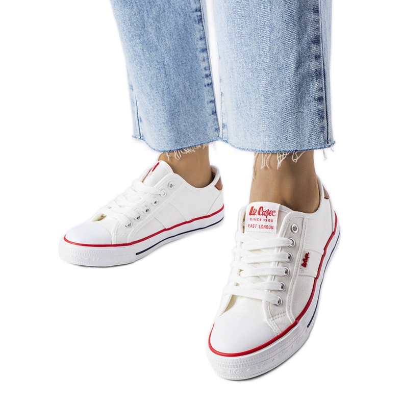 Lee Cooper LCW-22-31-0862L weiße Turnschuhe