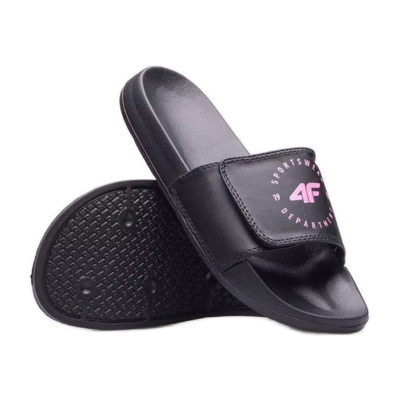 4F Jr. 4FJSS23FFLIF081-21S Hausschuhe schwarz