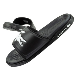 Lacoste Croco Dualiste M 20312 Hausschuhe schwarz